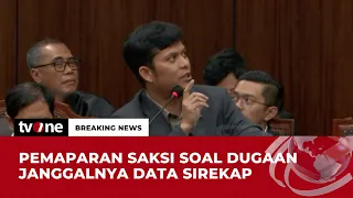 Saksi Temukan Adanya Ratusan Ribu Perubahan Data di Sirekap | Breaking News tvOne