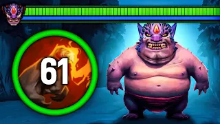 61 Stacks One Shot Finger of Death 7.35 Lion is OP 61 Kills | Dota 2 Gameplay