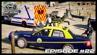 GTA 5 Roleplay - COP SHOOTS HOSTAGE AND ROBBER (LEO) #22