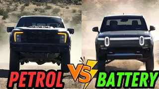 Rivian R1T vs Ford F-150 Raptor R