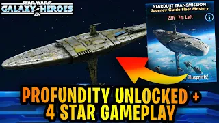 PROFUNDITY UNLOCKED! Stardust Transmission Tier 1-4 + Bonus Tier Guide - 4 Star Gameplay vs Executor