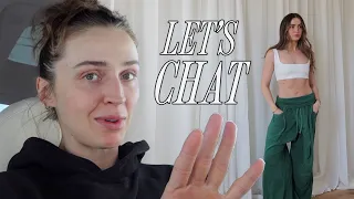 we need to have a chat 🫶🏻 + activewear haul + weekly vlog