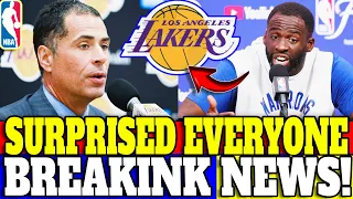 💣💥THE BOMB EXPLODED! THIS WAS NOT EXPECTED! LAKERS CONFIRM! LOS ANGELES LAKERS NEWS!