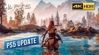 Horizon Zero Dawn (PS5) 4K HDR 60FPS gameplay (new update)