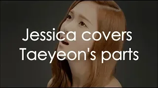 Jessica covers Taeyeon's parts
