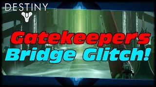 Destiny Gatekeeper's Bridge Glitch Crota's End Raid! How To Cheese Gatekeepers Bridge Crota's Raid!