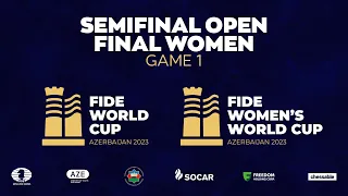 FIDE World Cup 2023 | Semifinal Open | Final Women | Game 1