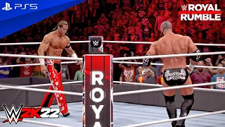 WWE 2K22 - The Greatest 30-Man Royal Rumble Match Ever | PS5™ [4K60]