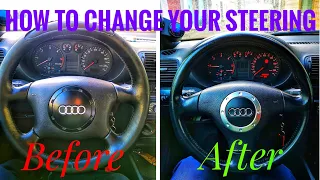 How to Change Steering wheel Audi A3