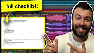 If you want pro level mixes, DO NOT skip these steps