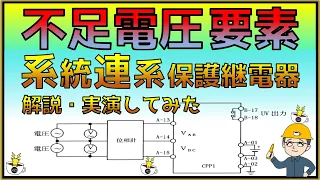 ④【試験操作編】不足電圧要素～系統連系の保護継電器～◆日本電検×カフェジカ×双興電機製作所◆岡ちゃんマイスターによる、試験講座～系統連系保護継電器を解説・試験実演！～双興電機製作所・SOUKOU～