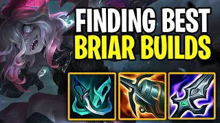 BRIAR - EVERY BUILD - AP - BRUISER - AD - CRITICAL - ATTACK SPEED