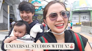 UNIVERSAL STUDIOS SINGAPORE WITH A 6 MONTH OLD BABY! (April 7, 2022.) | Anna Cay ♥