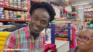 APOSTLE IN KINGSTON ￼SHOPPING FOR WATT TOWN 2024 MATERIAL - VLOG