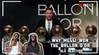 Americans React to Here's Why Lionel Messi Won His 7th Ballon D'or