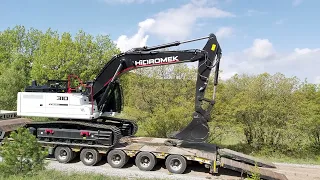 Teslimattayız Hidromek 310LC Ekskavatör Taş Ocağına İniyor