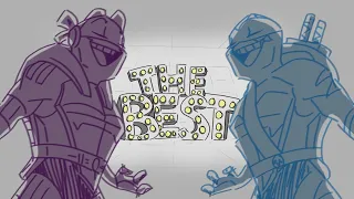 The Disaster Twins Fight Big Mama ft.Warren Stone (Rise of the TMNT Animatic)