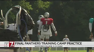 Final Panthers training camp practice