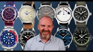 10 relojes mecánicos por menos de 1000 euros (y de 500 ¡y de 100!)