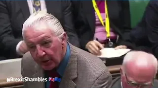 Dennis Skinner on Theresa May  ' Thatcher had a word for it, she's F R I T..She's FRIT." #BrexitDeal