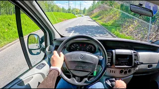 2005 Renault Trafic II [1.9 DCI 100HP] |0-100| POV Test Drive #1681 Joe Black