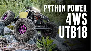 Axial UTB18 Capra UPGADES: Furitek PYTHON, 4WS with KST Servos & More!!