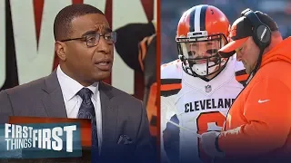 Cris Carter approves of Browns promoting Freddie Kitchens to head coach | NFL | FIRST THINGS FIRST