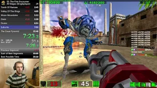 Serious sam: The First Encounter speedrun All stages NORMAL [WORLD RECORD] 34:59 IGT
