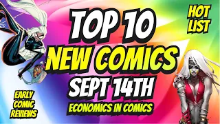 TOP 10 New Comic Books Releasing September 14th 2022 🔥 COMIC REVIEWS, COVERS, & KEYS 🔥