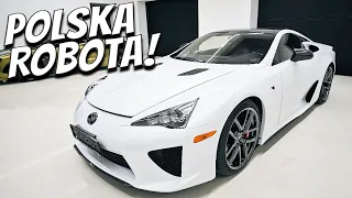 Rozbity LFA wrócił na drogi, dzięki Polakom! | Auto Historie