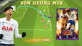 eFootball 2024- ĐÁNH GIÁ SON HEUNG MIN: TUYỆT KĨ CỨA LÒNG KINH DỊ NHẤT HIỆN TẠI | BILTZ CURLER