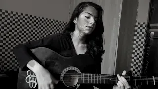 Aadat || raw covers|| guitar wali girl
