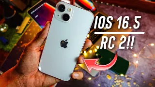 IOS 16.5 RC 2 - What's New ? FINAL RELEASE!!?