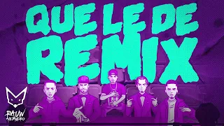 Rauw Alejandro ❌Nicky Jam❌ Brytiago ft. Justin Quiles, Myke Towers Que Le Dé Remix (Lyric Video)