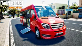 Mercedes-Benz SPRINTER ! ! ! Tourist Bus Simulator ! DLC W906 Gameplay ! ! !