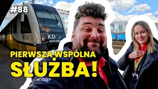 Ciężka pierwsza służba razem! - DZIENNIK MASZYNISTY #88