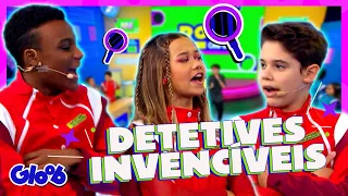 CHEGARAM OS DETETIVES INVENCÍVEIS! | ROLÊ GLOOB 10 ANOS | Mundo Gloob