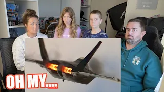 New Zealand Family Reacts to The True Reason Why the F-22 RAPTOR Can Kill Anything in the Sky!