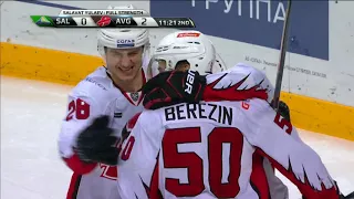 Andre Petersson scores 3 at Ufa game