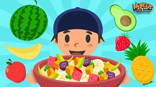 Fruit Salad Song for Kids New Version | Watermelon Song  | Fruits Vocabulary for Kids