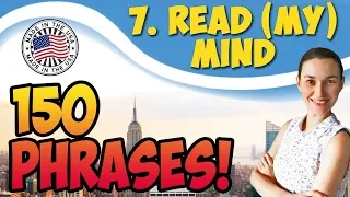 #7 Read (one's) mind - Читать мысли 🇺🇸 150 английских идиом