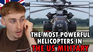 Brit Reacting to Top 7 Amazing Helicopters of the U.S. Military