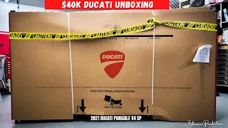 Unboxing a $40,000 Ducati!!