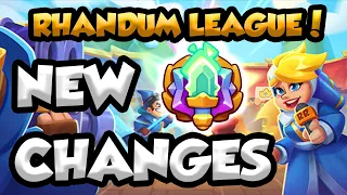 New Rhandum League Tournament Changes In Rush Royale!