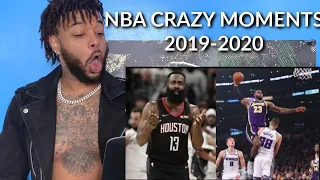 Craziest NBA Moments of 2019/2020 | Reaction