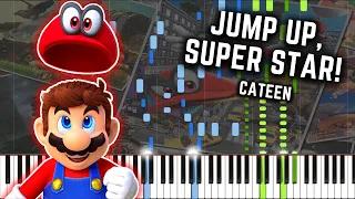 Super Mario Odyssey (Jump Up, Super Star!) [Cateen] Piano Tutorial || Synthesia