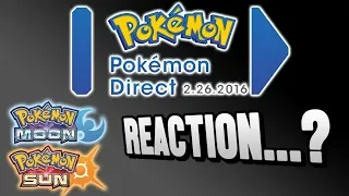 Nintendo Direct Pokemon Sun and Moon Version Announcement Reaction! I Love S&M ͡° ͜ʖ ͡°