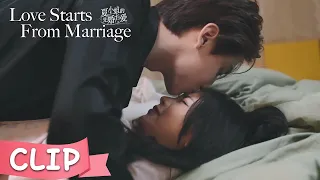 Clip | Gu wants to do intimate things with his wife but is rejected | [Love Starts From Marriage]