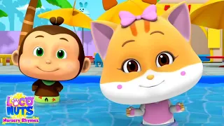 Песен за плуване образователни видеоклипове за деца - Loco Nuts