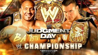 WWE Judgment Day 2009 HD Match Card